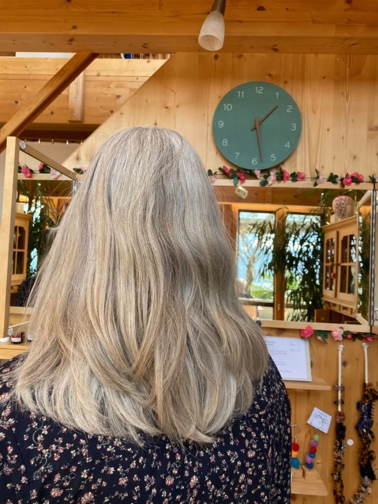 Vor dem Hairbalancing – P. W.
